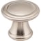 Jeffrey Alexander 1-3/16" Diameter Satin Nickel Cordova Cabinet Knob Z110-SN - alternate 1
